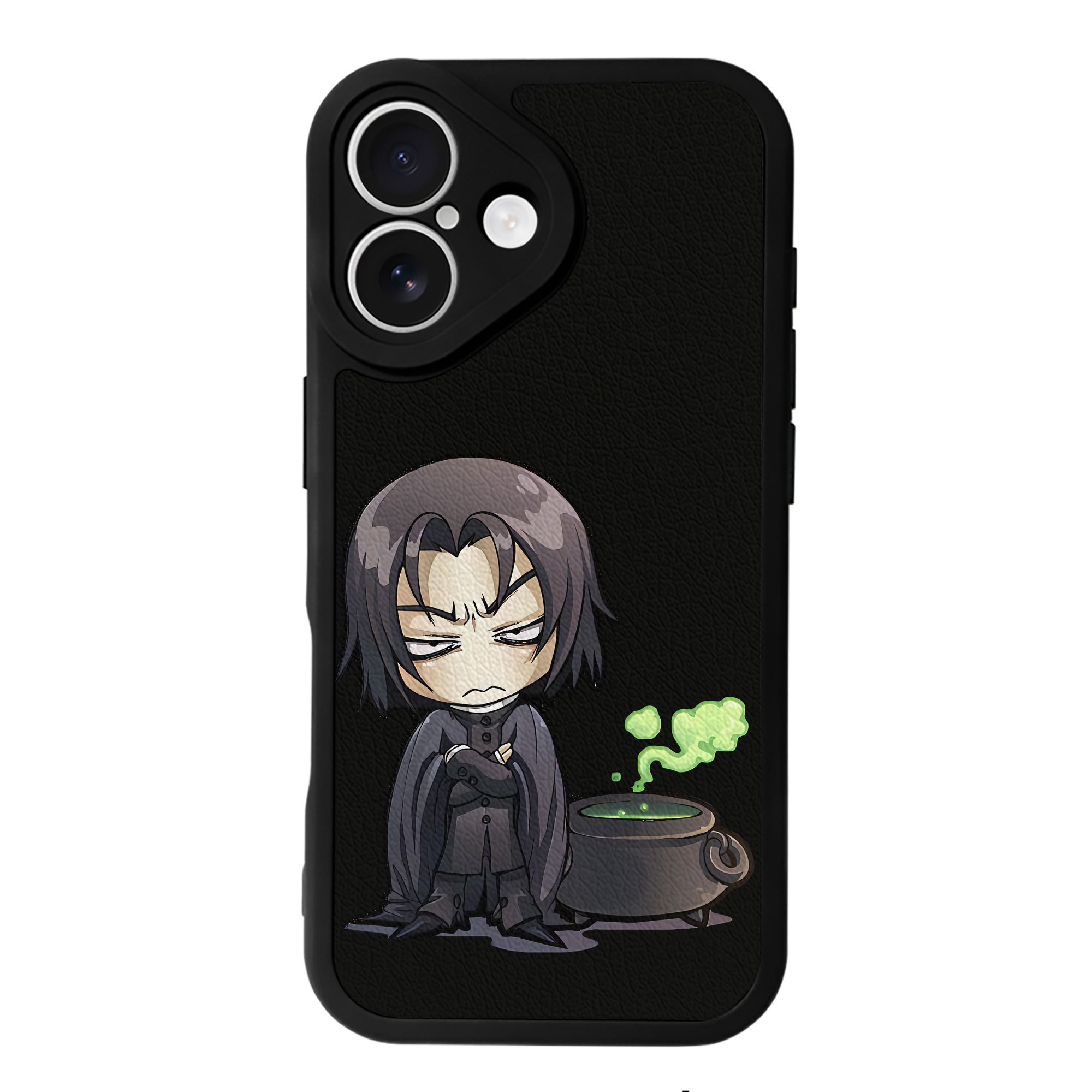 （画像用） Harry Potter ハリー・ポッターシリーズ 【iPhone 16シリーズ対応】シリコンスマホケース（レザー調） 材質：シリコン